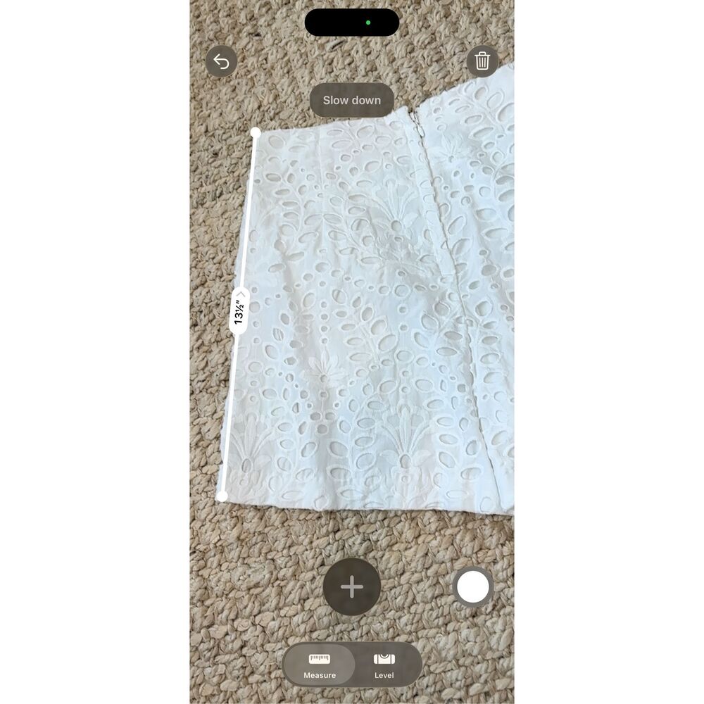 NWOT Lilly Pulitzer white eyelet skort coastal, Sz 2, $108 C9 - Picture 7 of 10